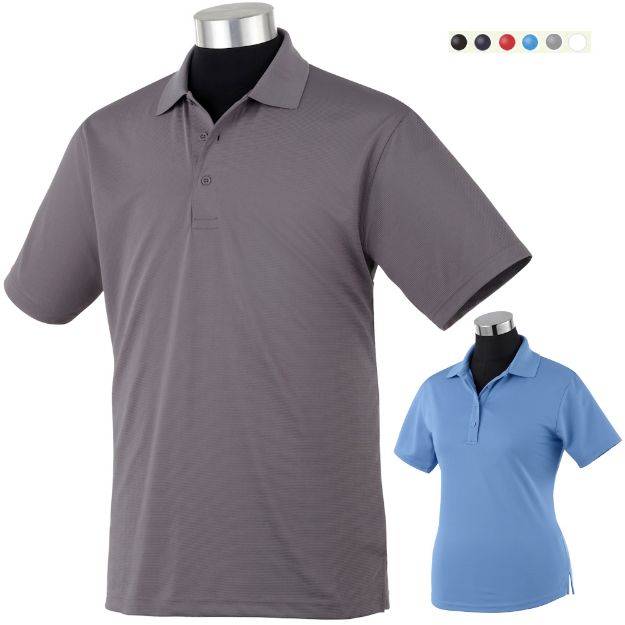 Munsingwear Doral Textured Polo Shirt - Men's and Women's custom embroidered
