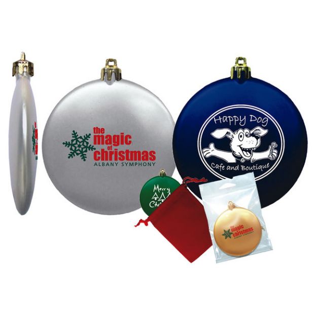 Flat Shatterproof Ornaments