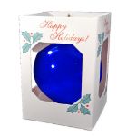 Crystal Blue Custom Ornament