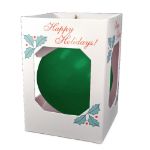 Green USA Made Custom Ornament in Gift Box