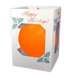 Orange USA Made Custom Ornament in Gift Box