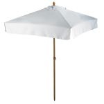 White Custom Aluminum Umbrella