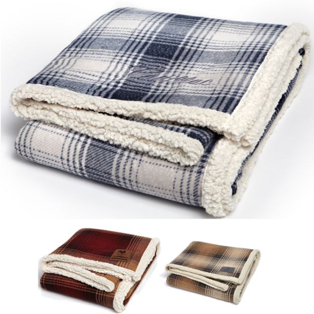 Cottage Plaid Throw Blanket