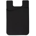 Black Econo Silicone Mobile Device Pocket