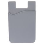 Gray Econo Silicone Mobile Device Pocket
