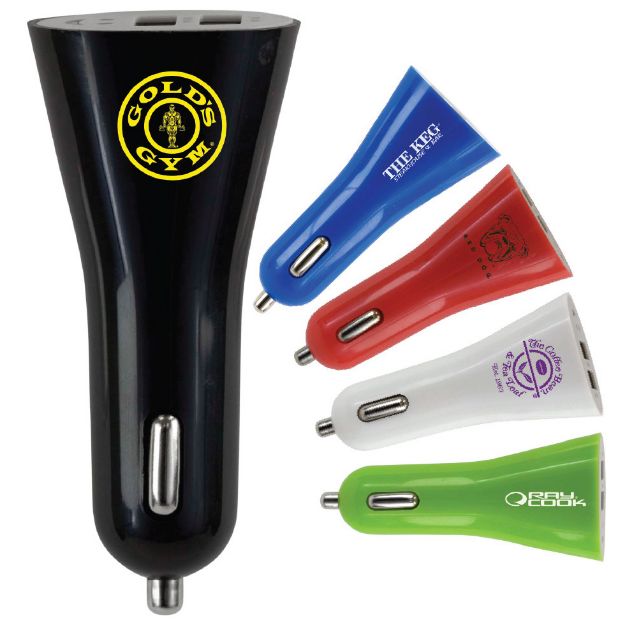 Dual USB Car Chargers customized or personalized
