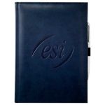 Blue custom journal