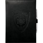 Black custom notebook