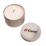 Custom Soy Candle Tins - 4 oz Papaya