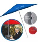 Solar USB Market Umbrella in Royal