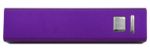 Purple 2,600 mAh power bank customized with your logo by Adco Marketing