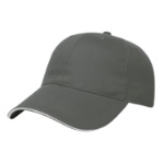 Sandwich Cap Charcoal Gray