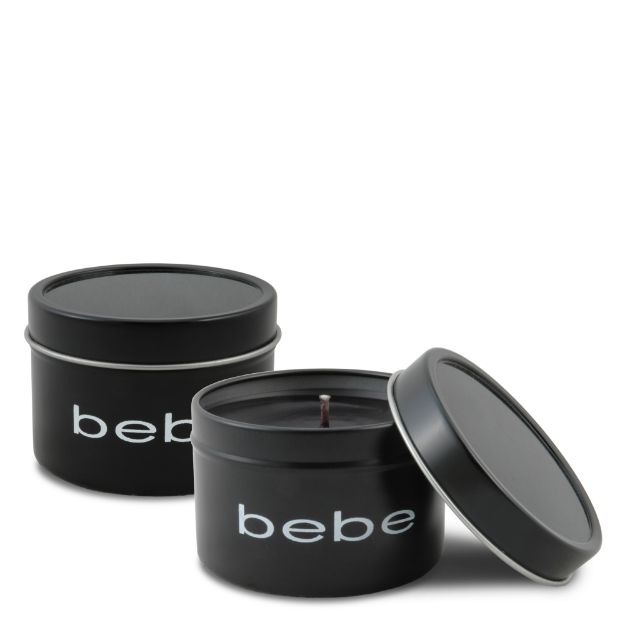 4 oz. Black Travel Tin Candle