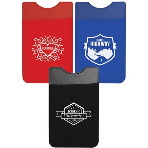 Lycra Mobile Phone Wallet and Pocket with a 1-color imprint