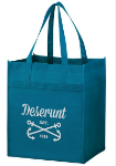 Y2K Heavy Duty Non Woven Tote Bags in Maui Blue