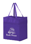 Y2K Heavy Duty Non Woven Tote Bags in Purple