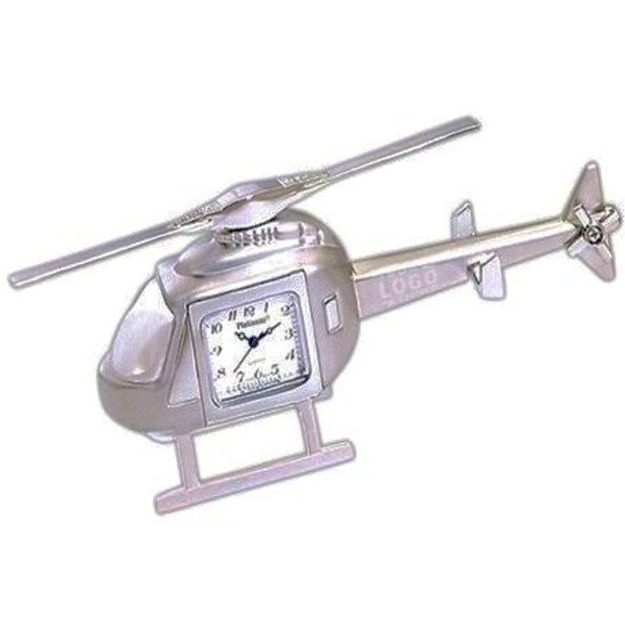 Custom Helicopter Desk Clock