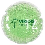Round Aqua Pearls Hot and Cold Ice Pack Green