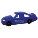 Blue custom promo stress car ball