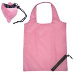Little Berry Shopper Foldable Tote in Pink