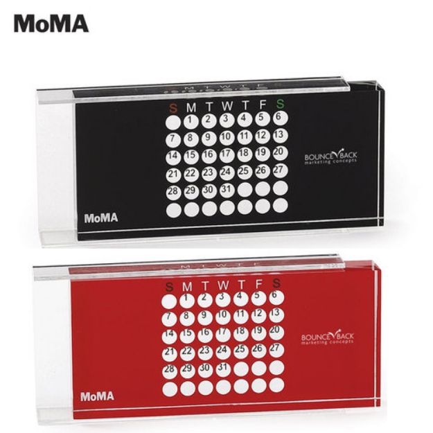 MoMA Perpetual Acrylic Calendar for the desk