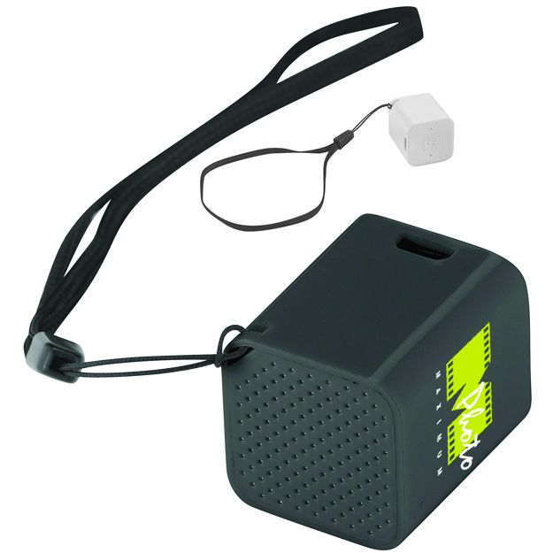 Mini Me Bluetooth Speaker, Remote Camera Shutter and Security