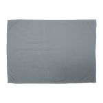 Oversized Tahoe Microfleece Blanket Embroidered in Gray