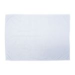 Oversized Tahoe Microfleece Blanket Embroidered in White