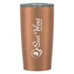 The Himalaya Vacuum Sealed Double Walled Travel Mug in Gold
