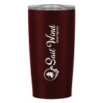 The Himalaya Vacuum Sealed Double Walled Travel Mug in Maroon