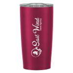 The Himalaya Vacuum Sealed Double Walled Travel Mug in Metallic Fuchsia