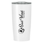 The Himalaya Vacuum Sealed Double Walled Travel Mug in White