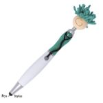 Teal MopTopper™ Screen Cleaner with Stethoscope Stylus Pen