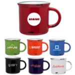 Ventura Camping Style Mug in a ceramic with a worn look - 15 oz
