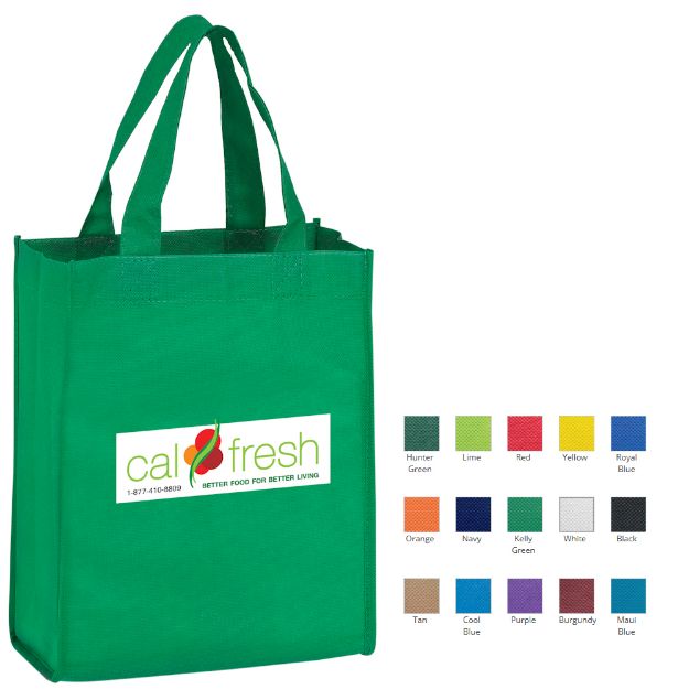 Recession Buster Non-Woven Tote Bag in full color