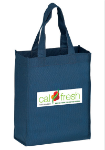 Boutique Gift Bag Tote 8 x 10 with Full Color Printing in Navy