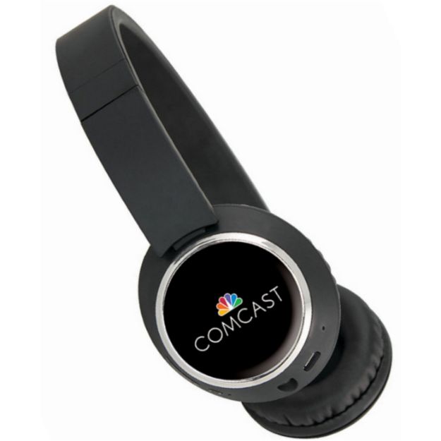 Beebop Bluetooth Headphones by Origaudio with a full color imprint