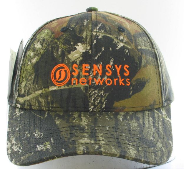 Structured Six Panel Camo Cap Mossy Pattern