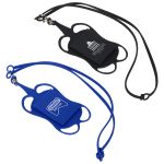 Smart Phone Lanyard with business card holder and detachable holder