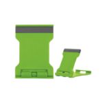 Basic Folding Smartphone and Tablet Stand LIME GREEN