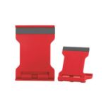 Basic Folding Smartphone and Tablet Stand RED