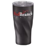 Graphite promotional tumbler by Adco Marketing with copper insulation
