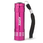 Pink Renegade Aluminum Flashlight with 9 LED Bulbs Laser Engraved
