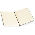 Moleskine® Hard Cover Ruled Extra Large Notebook Inside View