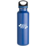 Blue Basecamp Tundra Vacuum Sealed Bottle in Stainless Steel - 20 oz