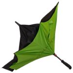 Rebel Inverted Promotional Umbrella - A Unique Promotional Umbrella in Green