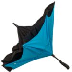 Rebel Inverted Promotional Umbrella - A Unique Promotional Umbrella in Blue and Black
