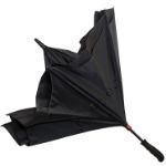 Rebel Inverted Promotional Umbrella - A Unique Promotional Umbrella in Black