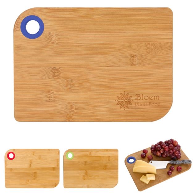 Promotional Bamboo Cutting Boards Laser Engraved Personalization