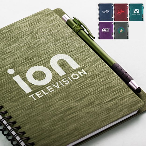 Mercury Notebook and Pen Set with custom imprint